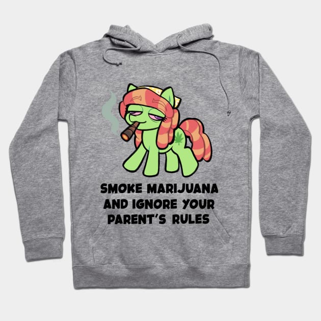 ignore your parent's rules Hoodie by moozua